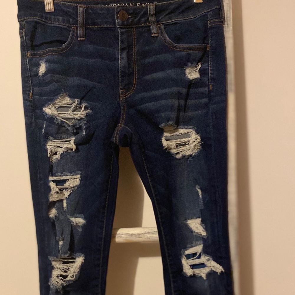 Women’s super stretch jeans sz 10”American Eagle”